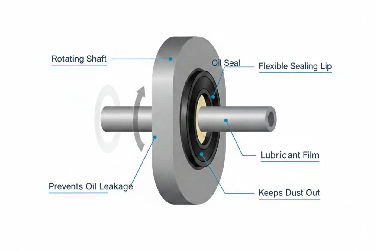 Oil Seal Basic Structure Diagram